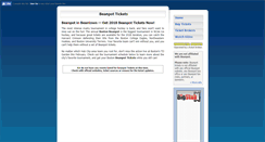 Desktop Screenshot of beanpottickets.com